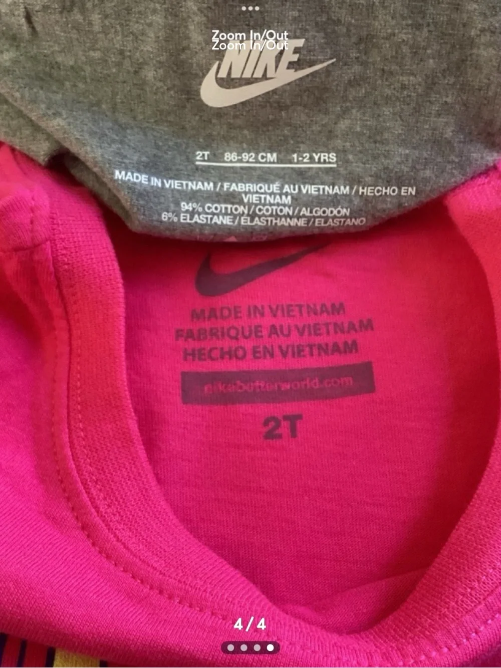 Nike Girls tee & Leggings outfit size 2T(NWT) ~PRICE FIRM, NO OFFERS~ - Picture 4 of 4